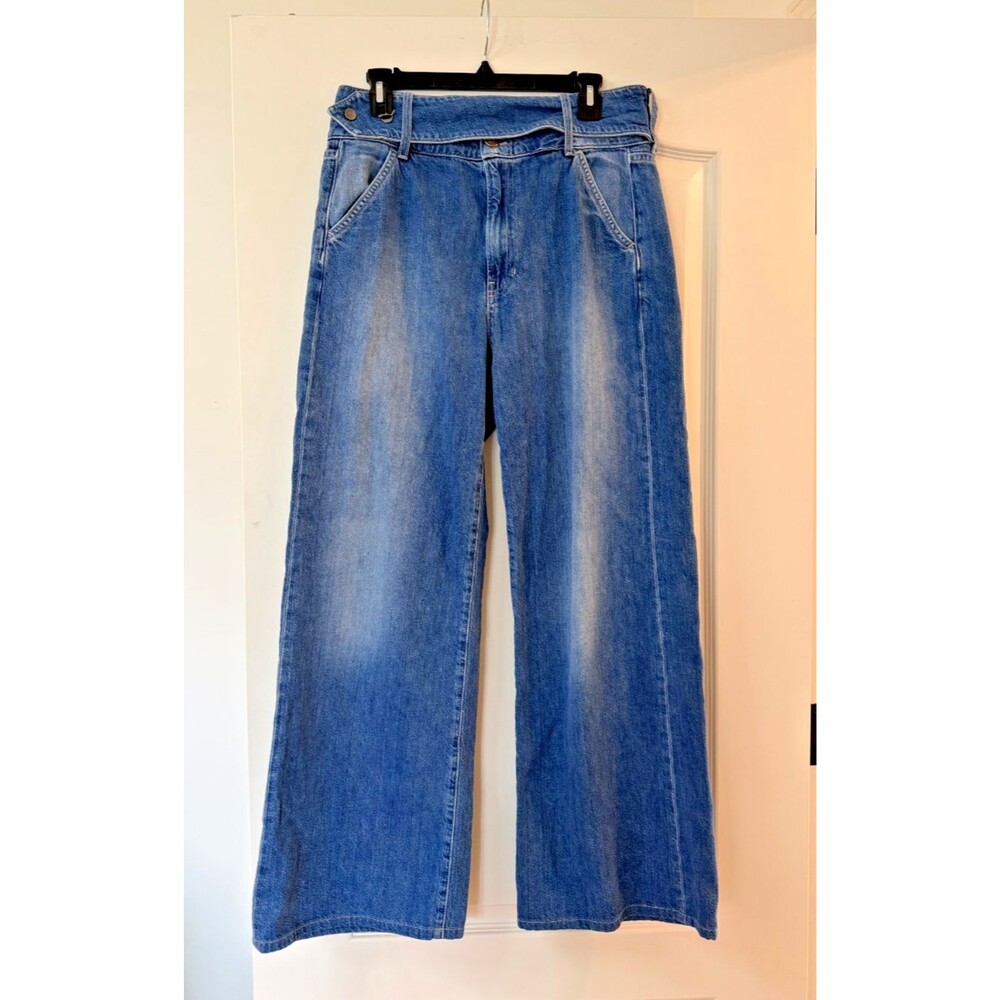 Veronica Beard Taylor Relaxed wide Leg High Rise Size 30
